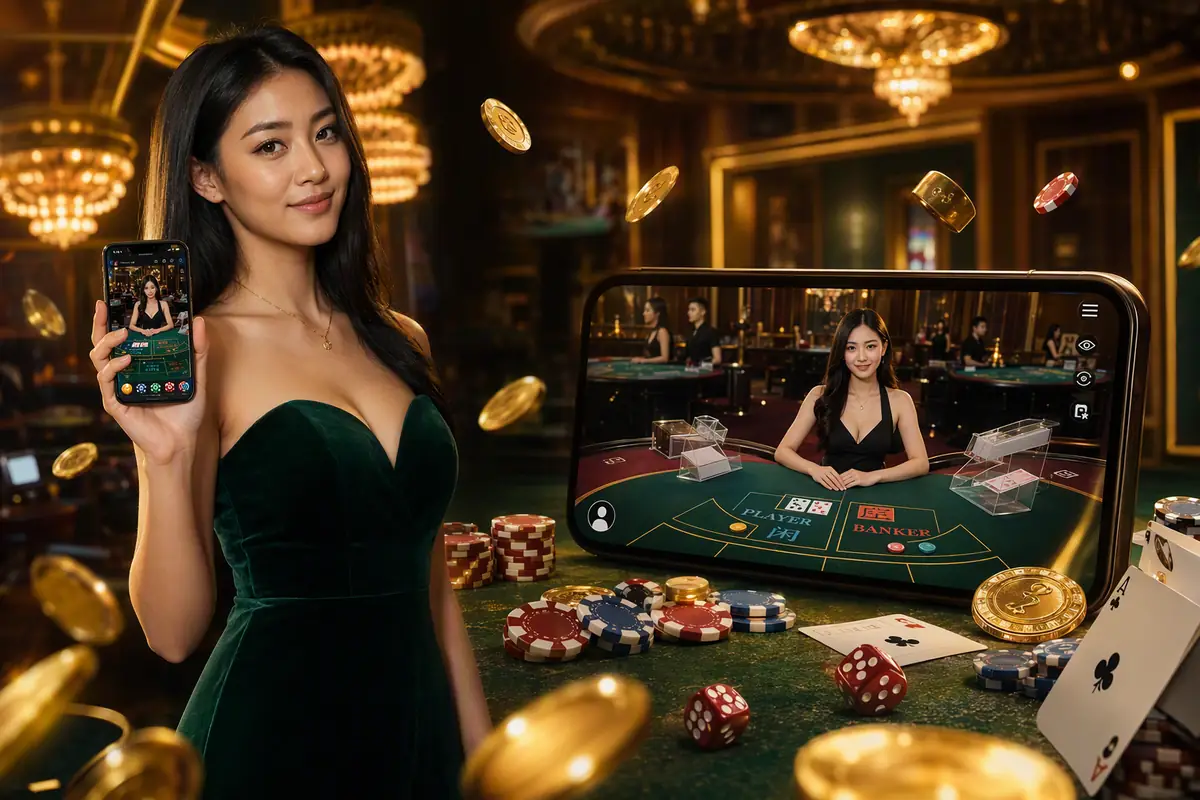 inwa777 Live Casino ရုပ်သံ ဒီလာ အသက်ဝင်ထုတ်လွှင့်ခြင်း